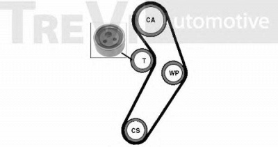 TREVI AUTOMOTIVE kd1002 -  Комплект ремня ГРМ